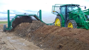 composted manure and dairy waste